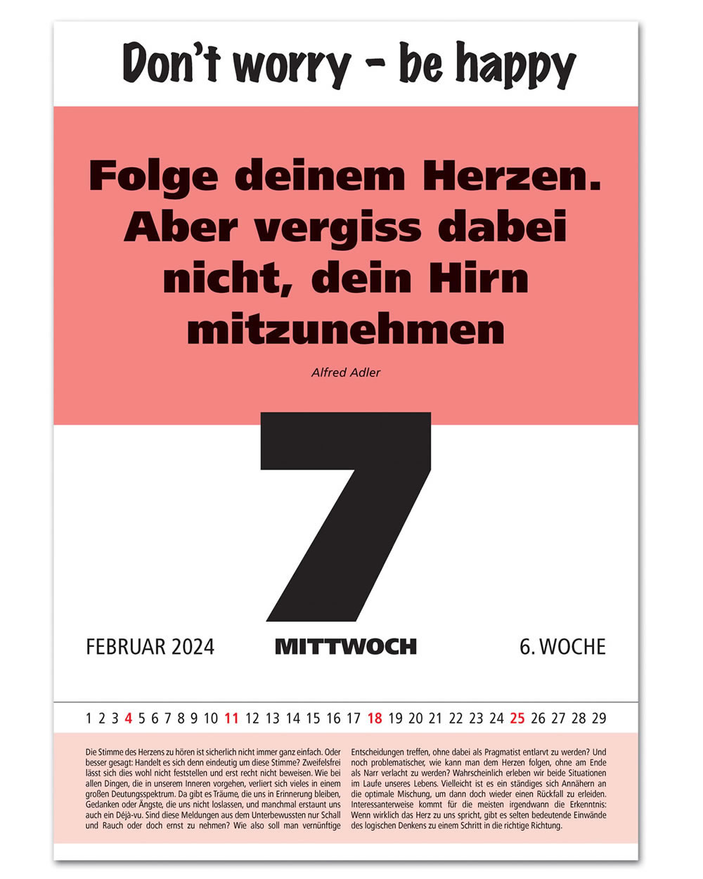 IMPULS-Tagesspruch Kalender 2024* -  Abverkauf